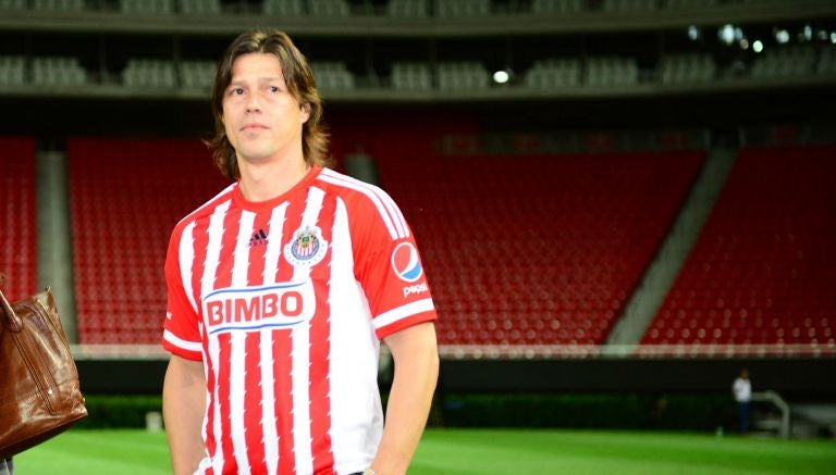 Matías Almeyda, antes de su presentación con Chivas