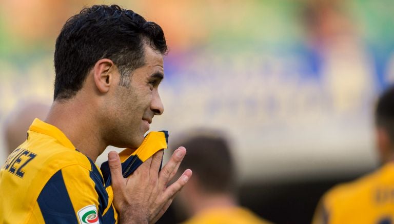 Rafael Márquez se lamenta en juego del Hellas Verona 