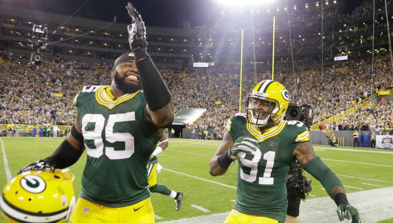 La euforia no pudo ser ocultada con el triunfo de Green Bay