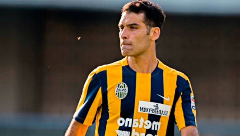 Rafael Márquez, en un partido del Hellas Verona