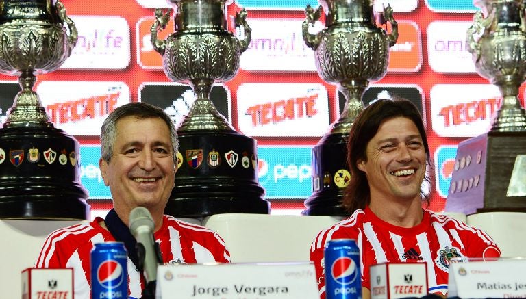 Vergara y Almeyda, en conferencia de prensa