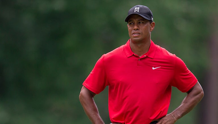 Tiger, en el Wyndham Championship de 2015