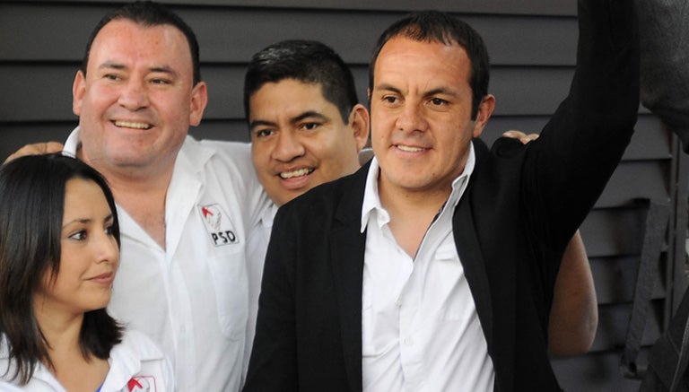 Cuauhtémoc Blanco, alcalde electo de Cuernavaca