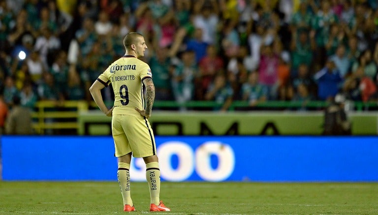 Benedetto no da crédito de la goleada