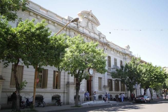 El edificio de Registro Civil en Santa Fe, Argentina