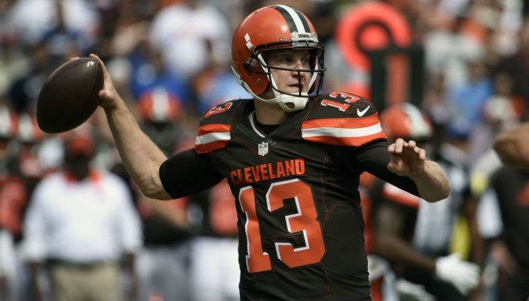 Josh McCown con Cleveland