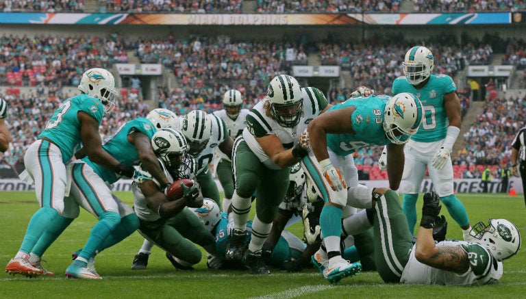 Jets y Delfines en Wembley