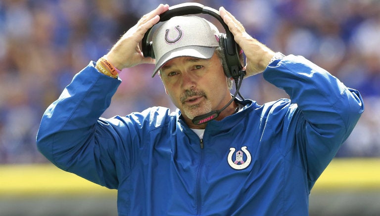 Chuck Pagano con los Potros