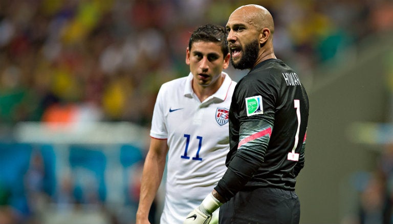 Alejandro Bedoya, en juego del Mundial de Brasil en 2014