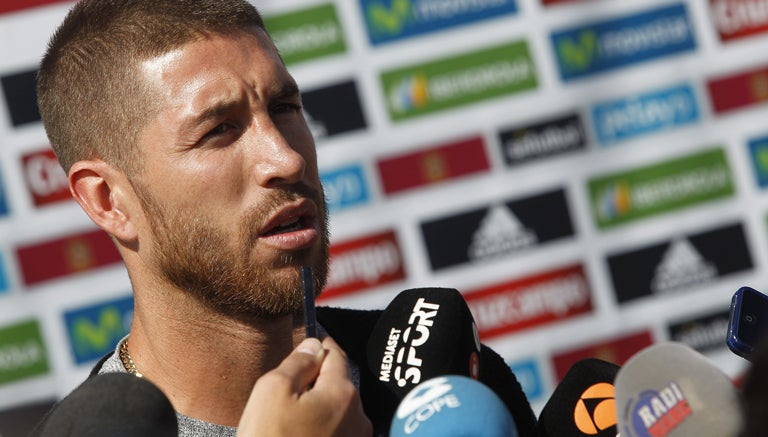 Sergio Ramos declara ante los medios