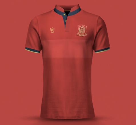 El jersey de España, confeccionado por Massimo Dutti