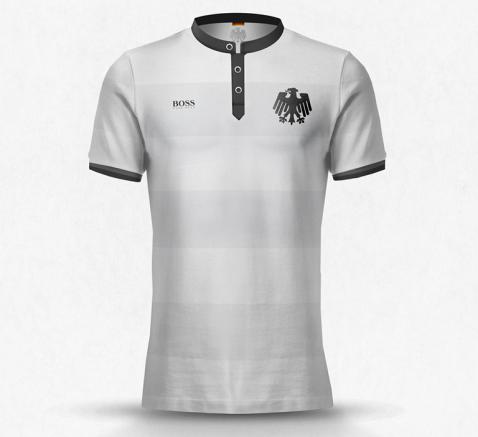 Así luce la playera de Alemania, hecha por Hugo Boss