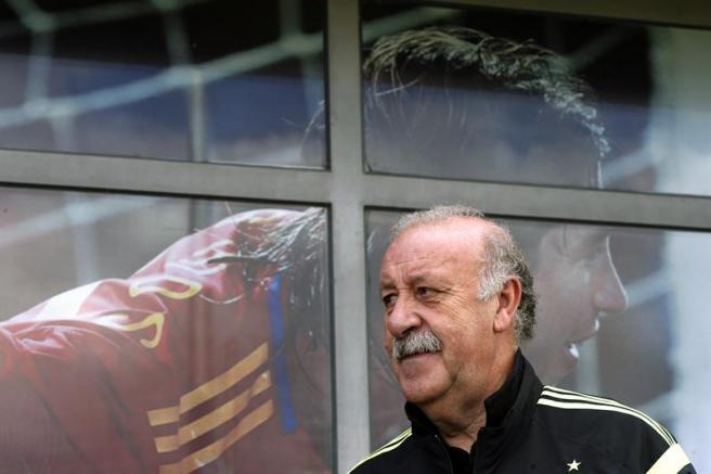 Vicente del Bosque, entrenador de España