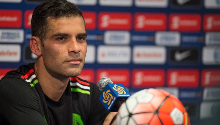 Rafael Márquez, en conferencia de prensa con el Tri