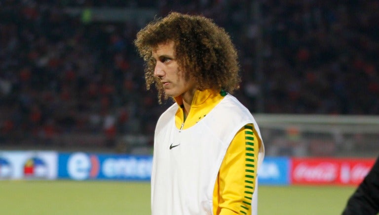 David Luiz después del partido de Brasil