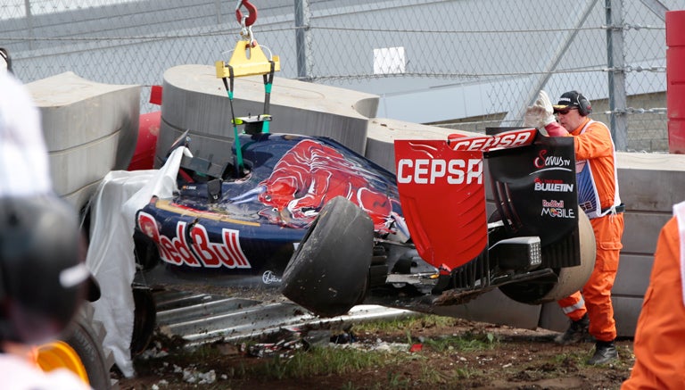 Así terminó el Toro Rosso de Carlos Sainz