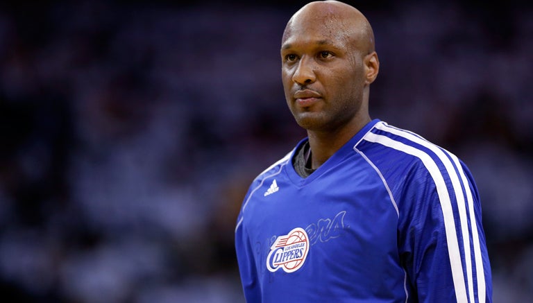 Lamar Odom, en un partido con los Clippers