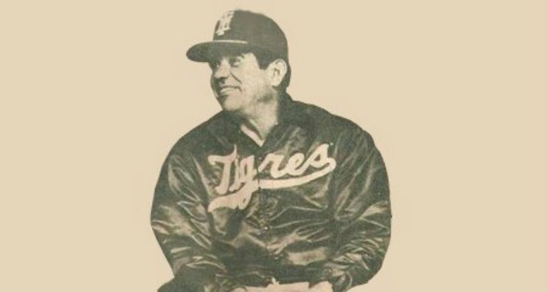 José Luis 'Chito' García con los Tigres