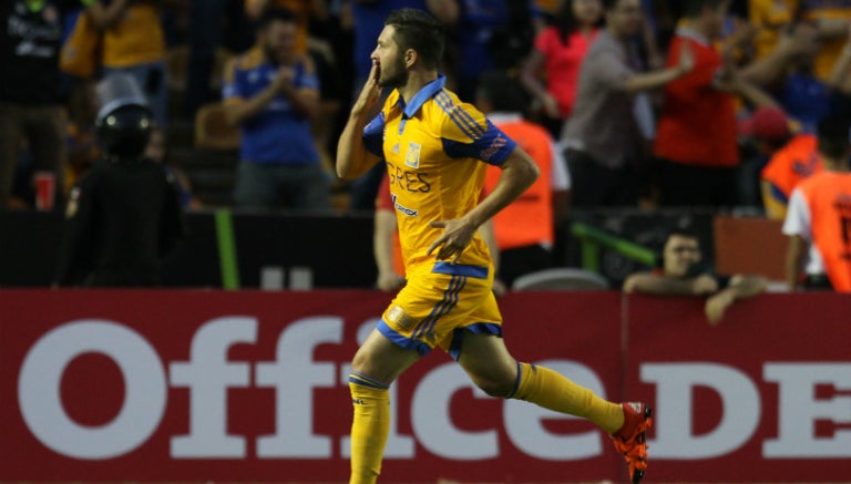 Gignac, tras anotar a Pachuca