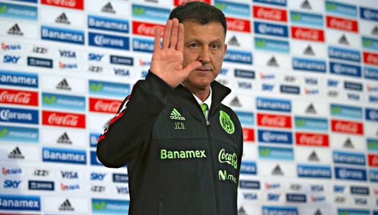 Osorio, en su presentación como técnico de la Selección Mexicana