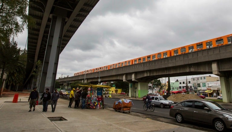 La inmediaciones del Autódromo en la avenida Viaducto Rio de la Piedad