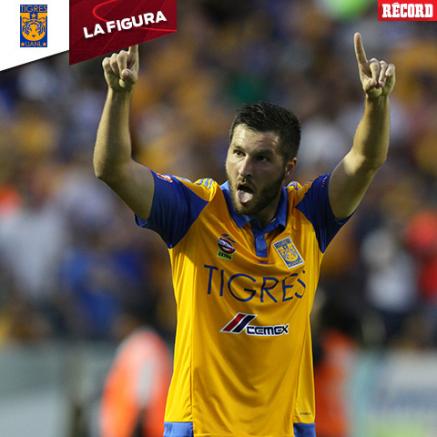 Gignac festeja uno de sus tantos