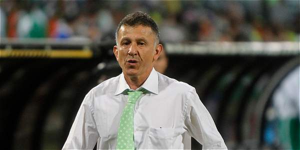 Osorio, en un partido del Atlético Nacional 