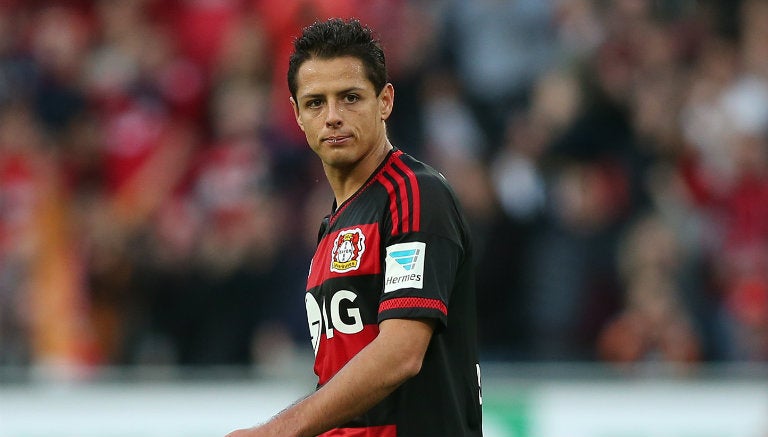 Chicharito, en juego con el Leverkusen