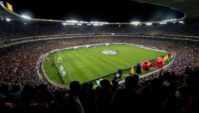 Estadio Jalisco en un partido de Atlas