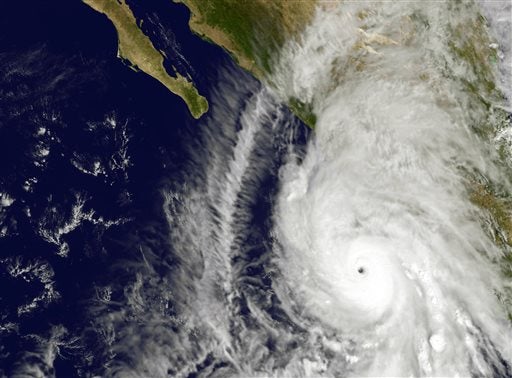 Transmisión en vivo del toque de Tierra del Huracán Patricia