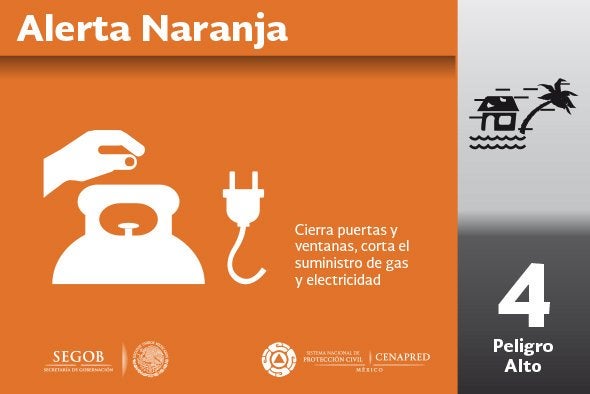 Alerta naranja para gas y electricidad