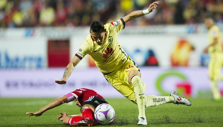 Rubens Sambueza, en juego contra Xolos