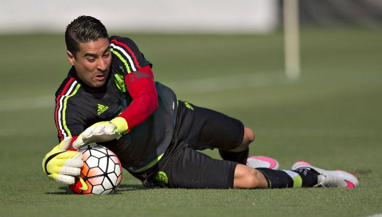 Gullermo Ochoa con Selección Mexicana