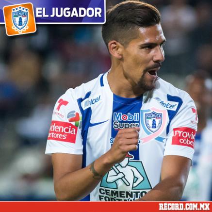 Jara, goleador de Pachuca