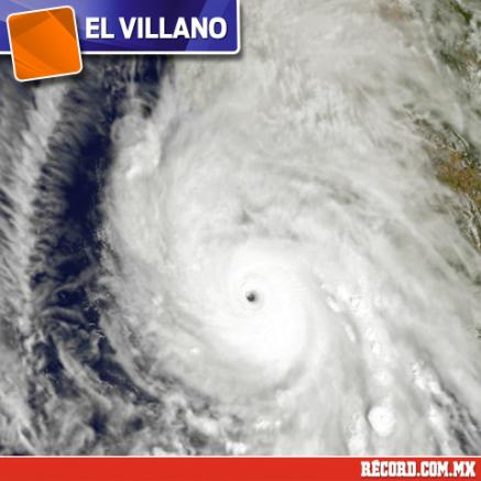 El Huracán Patricia visto desde el espacio