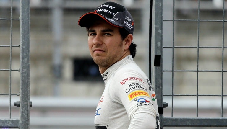 Checo, en el GP de Estados Unidos