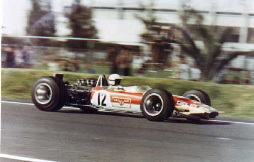 Moisés Solana, en el GP de México de 1968