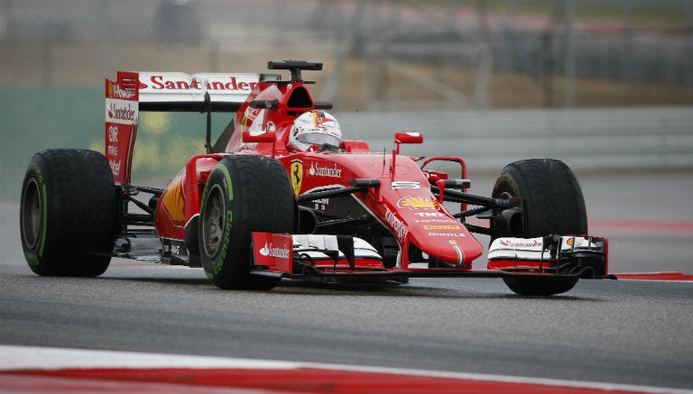 Sebastian Vettel en el Gran Premio de Estados Unidos