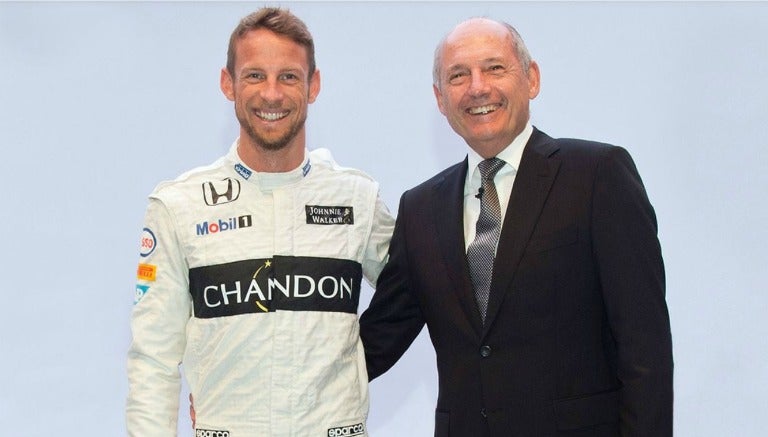 Button confirmado como piloto de McLaren en 2016