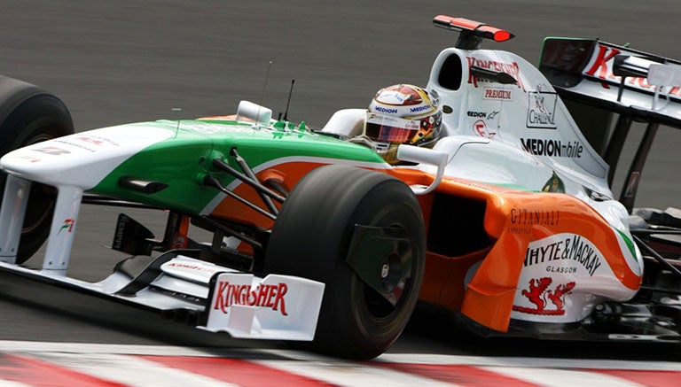 Fisichella, corriendo para Force India en 2009