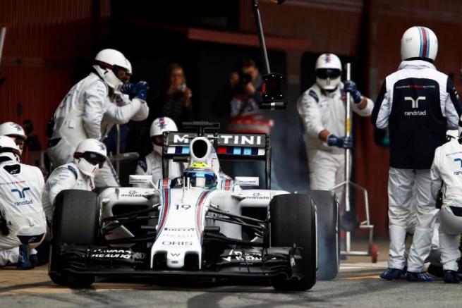 El equipo de Williams Racing en una carrera