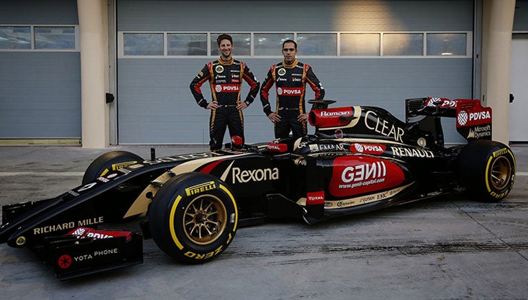 Grosjean y Maldonado, los pilotos de 2015