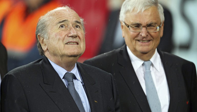 Joseph Blatter, en un evento de la FIFA