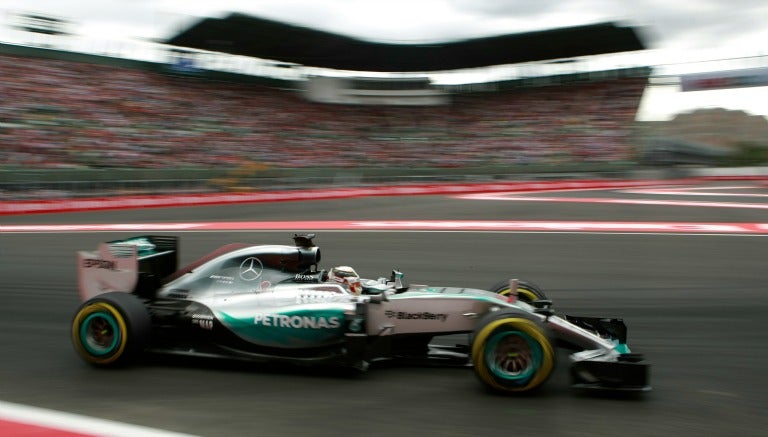 Nico Rosberg en la Qualy del GP de México