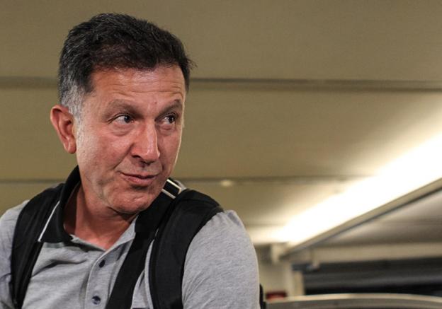 Osorio, llegando al aeropuerto del DF