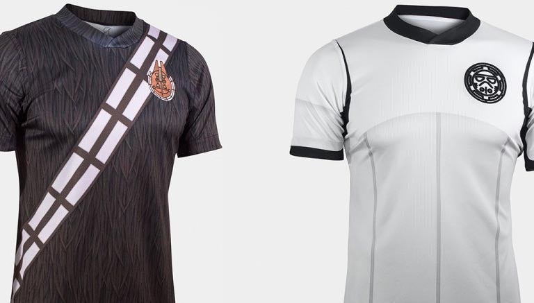 Así lucen las playeras con el estilo de Star Wars