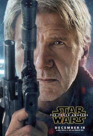 Han Solo en uno de los nuevos posters