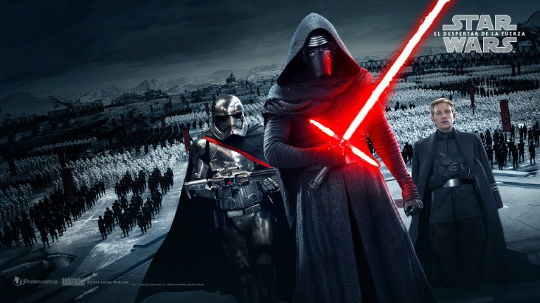 Póster del Star Wars: The Force Awaken