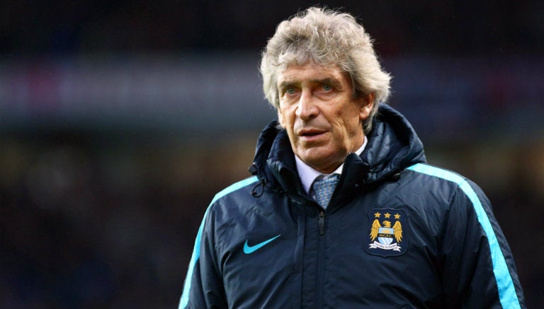 Manuel Pellegrini, con el Manchester City