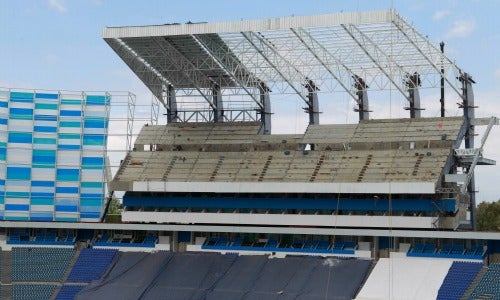 Tribuna del inmueble poblano